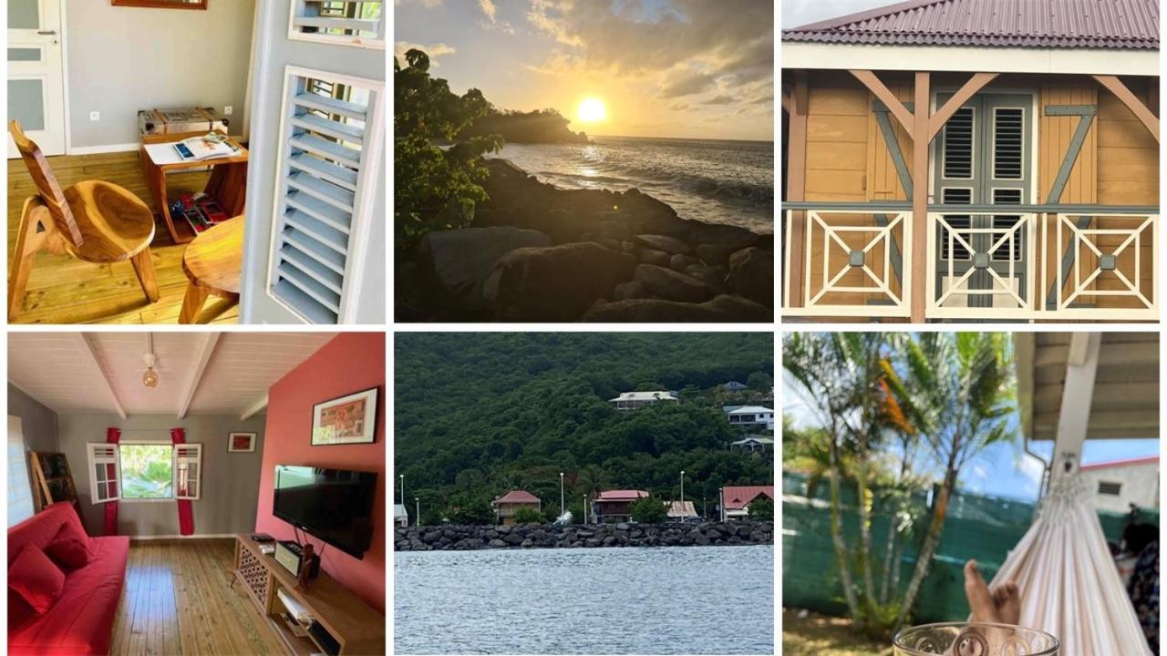 Habitation Baliache - Maison Creole Avec Jardin Privatif, Plage A 200M Deshaies Exterior foto